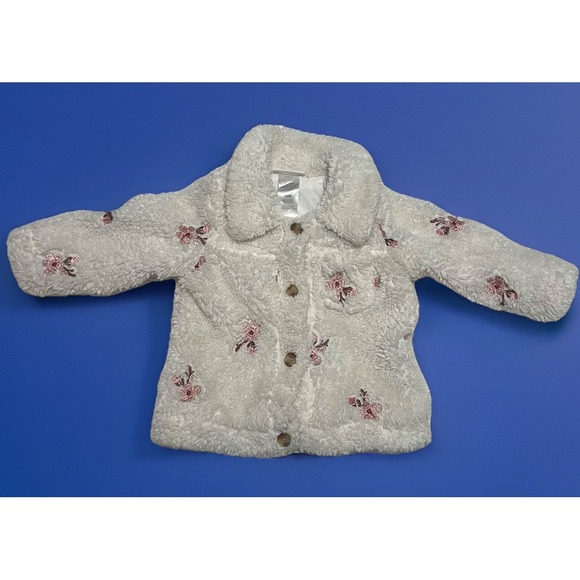 Daisy Fuentes Infants Baby Girl Soft & Warm Jacket 6-9 Months - Picture 1 of 5